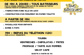 Téléthon Tartas 2024